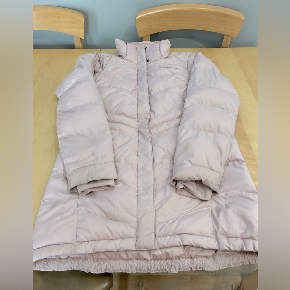 Columbia mid length coat